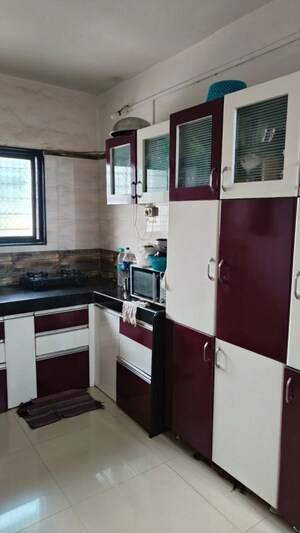 Kitchen in 3 BHK Apartment at Sree Mangal Aishwaryam Greens Phase II, Wakad – for Rent