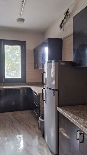 Kitchen in 3 BHK Builder Floor at Defence Colony – for Rent