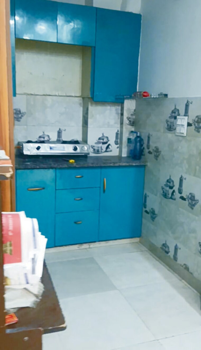 Kitchen, rohini sector 8 1 Bedroom 480 Sq.Ft. Builder Floor In Rohini Sector 8 Delhi 9753012
