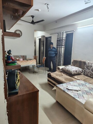Living Room in 2 BHK Apartment at JM Florence, Tech Zone 4 Greater Noida – for Rent