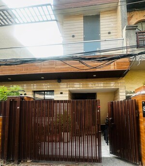 4 BHK Builder Floor – Exterior View View at Dhakoli - for Sale