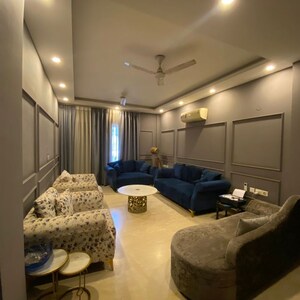 Living Room in 3.5 BHK Builder Floor at Sushant Lok I – for Sale