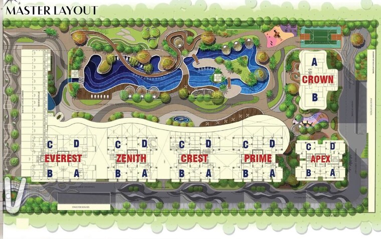 Master Plan, sector 83 4 Bedroom 2600 Sq.Ft. Apartment In Sector 83 Mohali 9753506