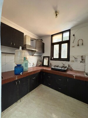 Kitchen in 3 BHK Builder Floor at Saket – for Rent