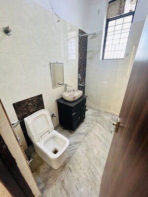 Bathroom in 3 BHK Apartment at Green Fields Colony – for Sale