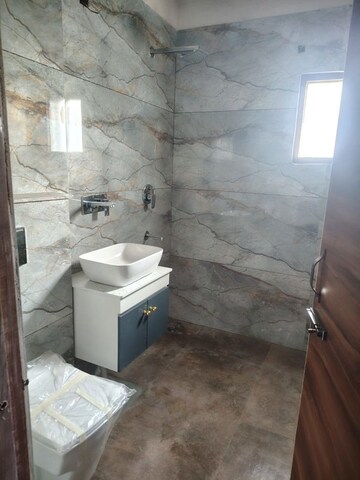 Bathroom in 3 BHK Builder Floor at Dhakoli – for Sale
