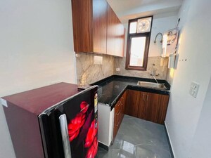 Kitchen in 1 BHK Builder Floor at Saket – for Rent