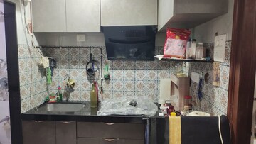 Kitchen in 1 BHK Apartment at Shubh Kamana CHS, Bhandup East – for Rent