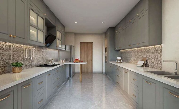 Kitchen, conscient-elaira-residences 3 Bedroom 1396 Sq.Ft. Apartment In Sector 80 Gurgaon 9739630