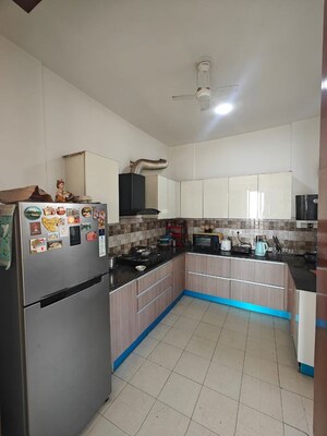 Kitchen in 4 BHK Penthouse at Sushma Crescent, Dhakoli – for Rent