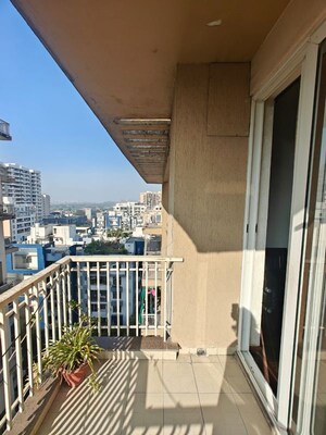 Balcony in 4 BHK Penthouse at Sushma Crescent, Dhakoli – for Rent