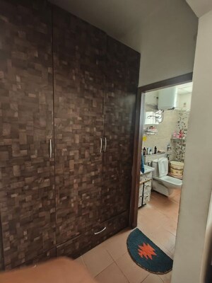 Bathroom in 4 BHK Penthouse at Sushma Crescent, Dhakoli – for Rent