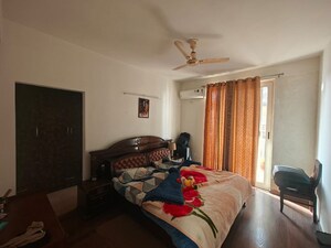Living Room in 4 BHK Penthouse at Sushma Crescent, Dhakoli – for Rent