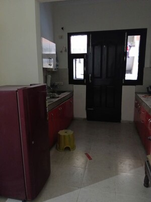 Kitchen in 1 BHK Builder Floor at MS Enclave Zirakpur, Dhakoli – for Rent