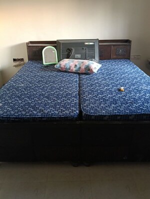 Bedroom in 1 BHK Builder Floor at MS Enclave Zirakpur, Dhakoli – for Rent