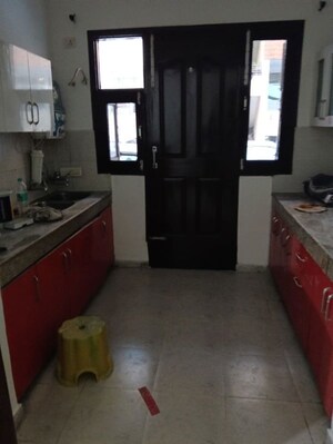 Kitchen in 1 BHK Builder Floor at MS Enclave Zirakpur, Dhakoli – for Rent