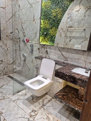 Bathroom in 3.5 BHK Apartment at DLF Beverly Park II, Sector 25 – for Rent
