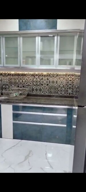 Kitchen in 3 BHK Apartment at Vijay Orion II, Ghodbunder Road – for Sale