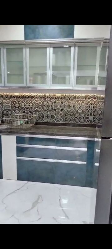 Kitchen in 3 BHK Apartment at Vijay Orion II, Ghodbunder Road – for Sale