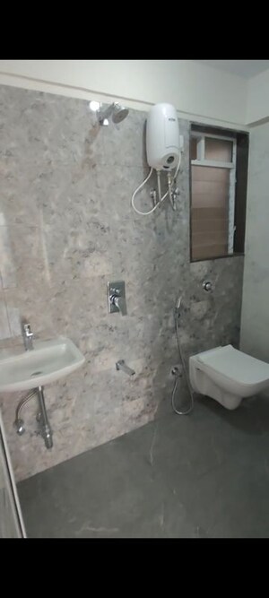 Bathroom in 1 BHK Apartment at KSA Square, Madanpura – for Rent