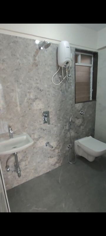 Bathroom in 1 BHK Apartment at KSA Square, Madanpura – for Rent