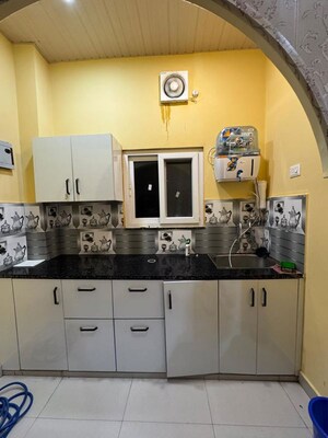 Kitchen in 1 BHK Builder Floor at Kirsali Gaon – for Rent