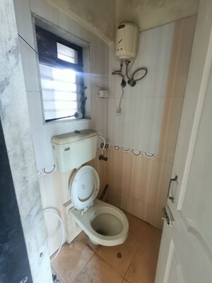Bathroom in 2 BHK Apartment at Kapil Vastu, Goregaon West – for Rent