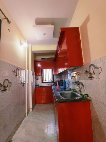 Kitchen in 2 BHK Builder Floor at Dwarka Mor – for Rent
