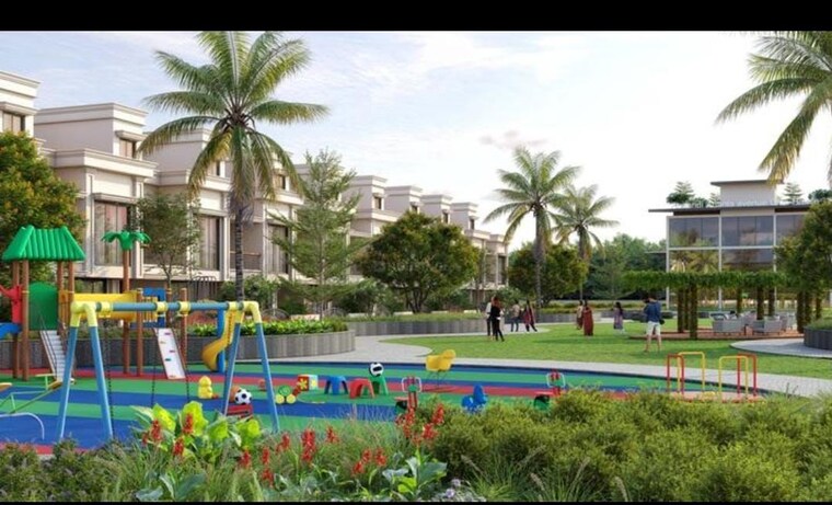 Garden, katara hills 3 Bedroom 1050 Sq.Ft. Villa In Katara Hills Bhopal 9754439