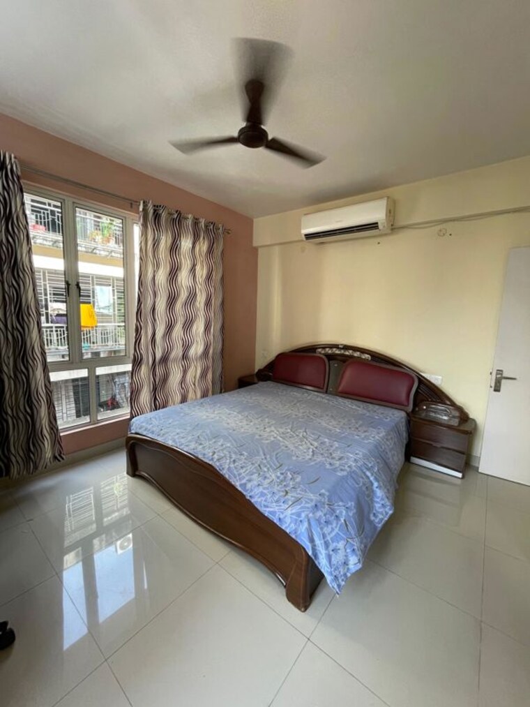 Bedroom, city-centre 3 Bedroom 1500 Sq.Ft. Apartment In Salt Lake City Kolkata 9754452