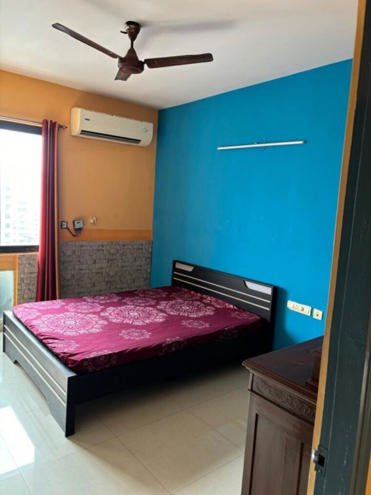 Bedroom, hiland park 3 Bedroom 1500 Sq.Ft. Apartment In Hiland Park Kolkata 9754532