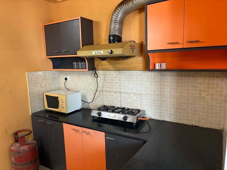 Kitchen, hiland park 3 Bedroom 1500 Sq.Ft. Apartment In Hiland Park Kolkata 9754532