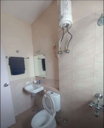 Bathroom in 3 BHK Apartment at Uniworld City – for Rent