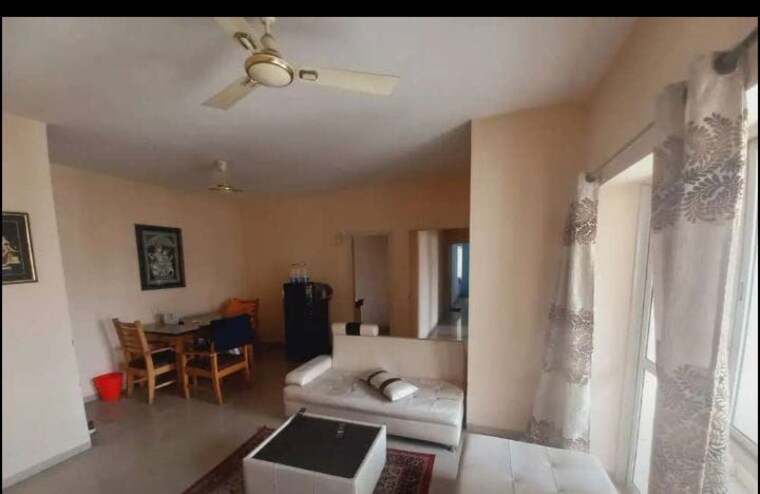 Living Room, uniworld city 3 Bedroom 1500 Sq.Ft. Apartment In Uniworld City Kolkata 9754713