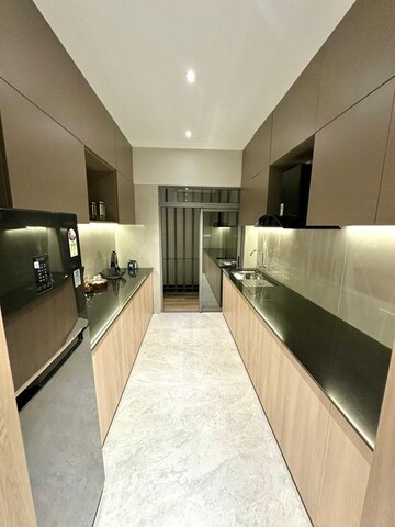 Kitchen in 2 BHK Builder Floor at Delta Aveon City, Rabale – for Sale