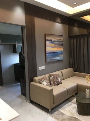 Living Room in 6 BHK Builder Floor at Sushant Lok I – for Rent