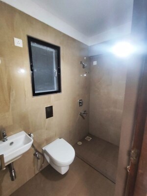 Bathroom in 2 BHK Apartment at Ekdanta New Suraj Tower, Pokhran Road No One – for Rent