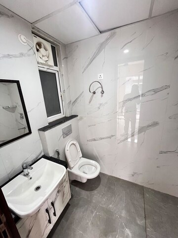 Bathroom in 3.5 BHK Builder Floor at Smart World Gems, Sector 89 – for Rent