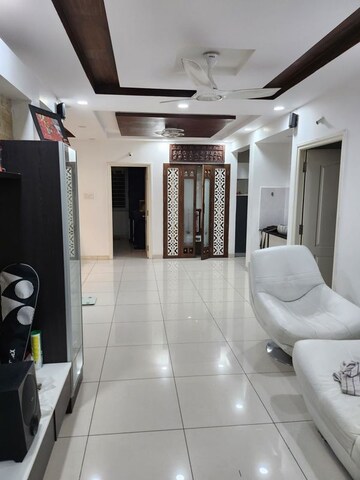 Living Room in 3 BHK Apartment at Aparna HillPark Silver Oaks, Chanda Nagar – for Rent