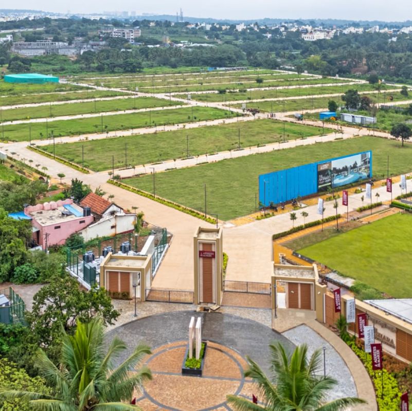 Plot For Sale in The Akshara Valley Address
