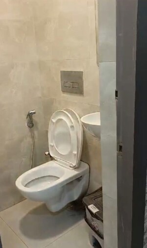 Bathroom in  Office Space at New Town – for Rent