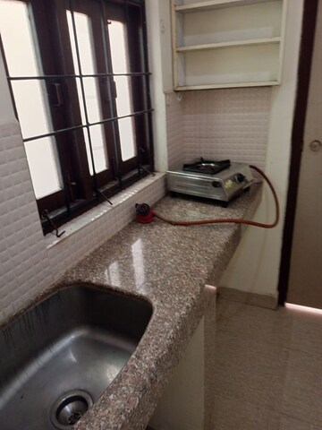 Kitchen in 1 RK Builder Floor at Begumpet – for Rent