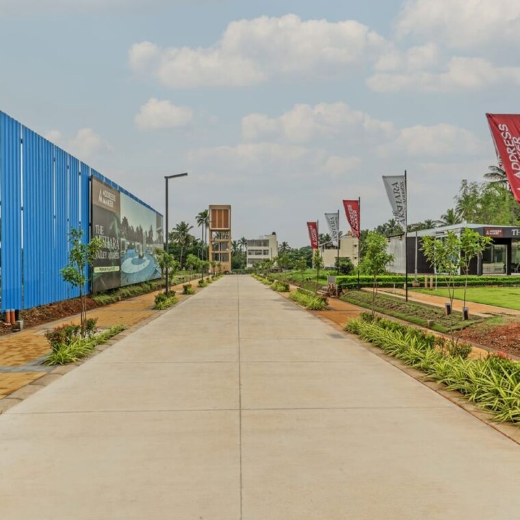 Exterior View, the-akshara-valley-address  2400 Sq.Ft. Plot In Doddabele Bangalore 9755637