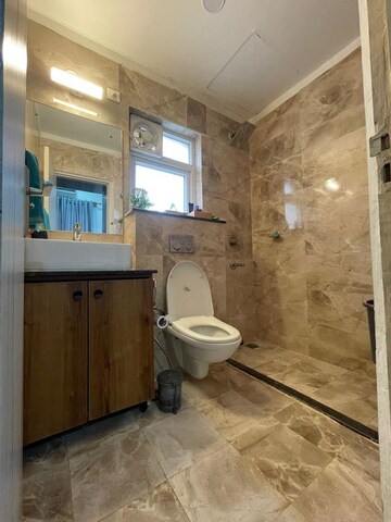 Bathroom in 4 BHK Builder Floor at Sector 56 – for Rent