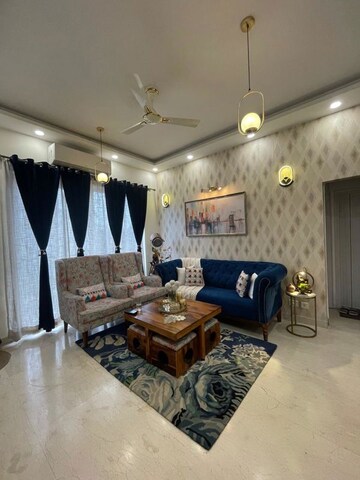 Living Room in 4 BHK Builder Floor at Sector 56 – for Rent