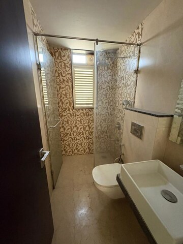 Bathroom in 3 BHK Apartment at Kolte Patil Link Palace, Santacruz West – for Rent