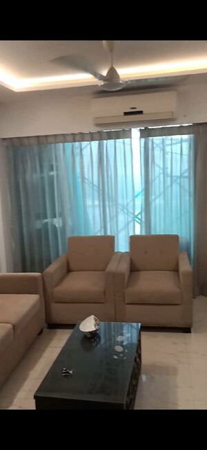 Living Room in 2.5 BHK Apartment at Lokhandwala Harmony, Worli – for Rent