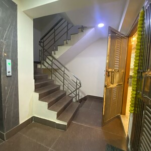 Staircase in 3 BHK Builder Floor at Chattarpur – for Rent