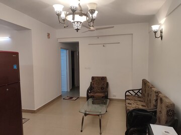 Living Room in 3 BHK Apartment at Amrapali Crystal Homes, Sector 76 – for Rent