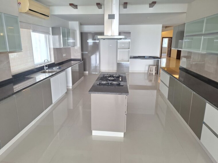 Kitchen, banjara hills 4 Bedroom 5000 Sq.Ft. Apartment In Banjara Hills Hyderabad 9755920